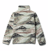 KID'S HELVETIA II PRINTED HALF SNAP FLEECE - SEDONA SAGE SUMMITS, TEA LIGHT