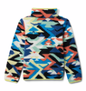 HELVETIA™ II PRINTED HALF SNAP FLEECE - COMPASS BLUE REFLECTIONS, COMPASS BLUE - AGES 10 TO 16