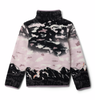 HELVETIA™ II PRINTED HALF SNAP FLEECE - SHALE PURPLE SISTERS, LAVENDER PEARL - AGES 4 TO 8
