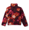 HELVETIA II PRINTED HALF SNAP FLEECE - RED OXIDE DYE FLOWER, NICO
