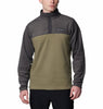 MEN'S STEENS MOUNTAIN HALF SNAP II - STONE GREEN, SHARK