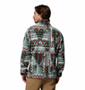 HELVETIA II PRINTED HALF SNAP FLEECE MEN'S - SEDONA SAGE GEOMIX