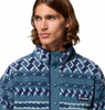 HELVETIA™ II PRINTED HALF SNAP FLEECE MEN'S - EVERBLUE HIGH SHINE