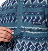 HELVETIA™ II PRINTED HALF SNAP FLEECE MEN'S - EVERBLUE HIGH SHINE
