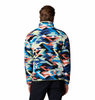 HELVETIA™ II PRINTED HALF SNAP FLEECE MEN'S - COMPASS BLUE REFLECTIONS