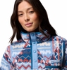 HELVETIA II PRINTED CROPPED HALF SNAP WOMEN'S - RAINY DAY, GEOMIX