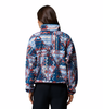 HELVETIA II PRINTED CROPPED HALF SNAP WOMEN'S - RAINY DAY, GEOMIX
