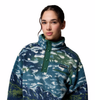 HELVETIA™ II PRINTED CROPPED HALF SNAP WOMEN'S - EVERBLUE SISTERS, RAIN FOREST