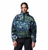 HELVETIA™ II PRINTED CROPPED HALF SNAP WOMEN'S - EVERBLUE SISTERS, RAIN FOREST