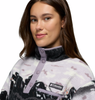 HELVETIA™ II PRINTED CROPPED HALF SNAP WOMEN'S - 	SHALE PURPLE SISTERS, SHALE PURPLE