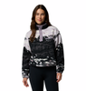 HELVETIA™ II PRINTED CROPPED HALF SNAP WOMEN'S - 	SHALE PURPLE SISTERS, SHALE PURPLE
