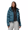AMAZE PUFF™ HOODED JACKET WOMEN'S - EVERBLUE HIGH SHINE