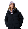 AMAZE PUFF™ LONG HOODED JACKET WOMEN'S - BLACK