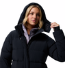 AMAZE PUFF™ LONG HOODED JACKET WOMEN'S - BLACK