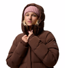 Columbia Amaze Puff Women's Long Hooded Down Jacket - Tobacco