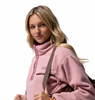 Columbia Amaze Puff Women's Long Hooded Down Jacket - Tobacco