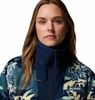 SEQUOIA GROVE™ PRINTED HALF ZIP WOMEN'S - EVERBLUE BLOSSOMING