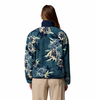 SEQUOIA GROVE™ PRINTED HALF ZIP WOMEN'S - EVERBLUE BLOSSOMING