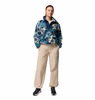 SEQUOIA GROVE™ PRINTED HALF ZIP WOMEN'S - EVERBLUE BLOSSOMING