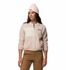 STELLAR PATH FLEECE BOMBER FULL ZIP WOMEN'S - CHALK