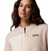 STELLAR PATH FLEECE BOMBER FULL ZIP WOMEN'S - CHALK