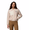 STELLAR PATH FLEECE BOMBER FULL ZIP WOMEN'S - CHALK