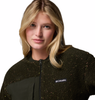 STELLAR PATH™ FLEECE BOMBER FULL ZIP WOMEN'S - GREENSCAPE