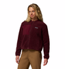 STELLAR PATH™ FLEECE BOMBER FULL ZIP WOMEN'S - RICH WINE