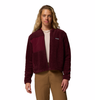 STELLAR PATH™ FLEECE BOMBER FULL ZIP WOMEN'S - RICH WINE