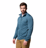ESSENTIAL HIKE™ GRID FLEECE FULL ZIP MEN'S - EVERBLUE