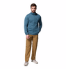 ESSENTIAL HIKE™ GRID FLEECE FULL ZIP MEN'S - EVERBLUE