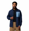 JASPER RIDGE PEBBLED FULL ZIP FLEECE MEN'S - COLLEGIATE NAVY