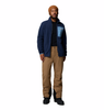 JASPER RIDGE PEBBLED FULL ZIP FLEECE MEN'S - COLLEGIATE NAVY