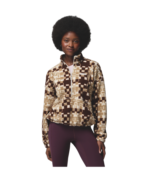 TIMBER MEADOW MTR PRINTED FLEECE HZ WOMEN'S - BEACH, UNWOVEN