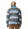 SEQUOIA GROVE II FZ PRINTED FLEECE MEN'S - PHOENIX BLUE WIZARD ISLAND