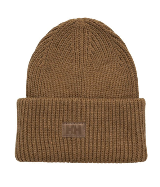 HH RIB BEANIE - SEPIA
