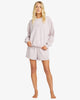 SO TYPICAL KENDAL WOMEN'S CREW TERRY SWEATER - HAZE