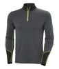 LIFA MERINO MIDWEIGHT 1/2 ZIP MEN'S - THUNDER GREY