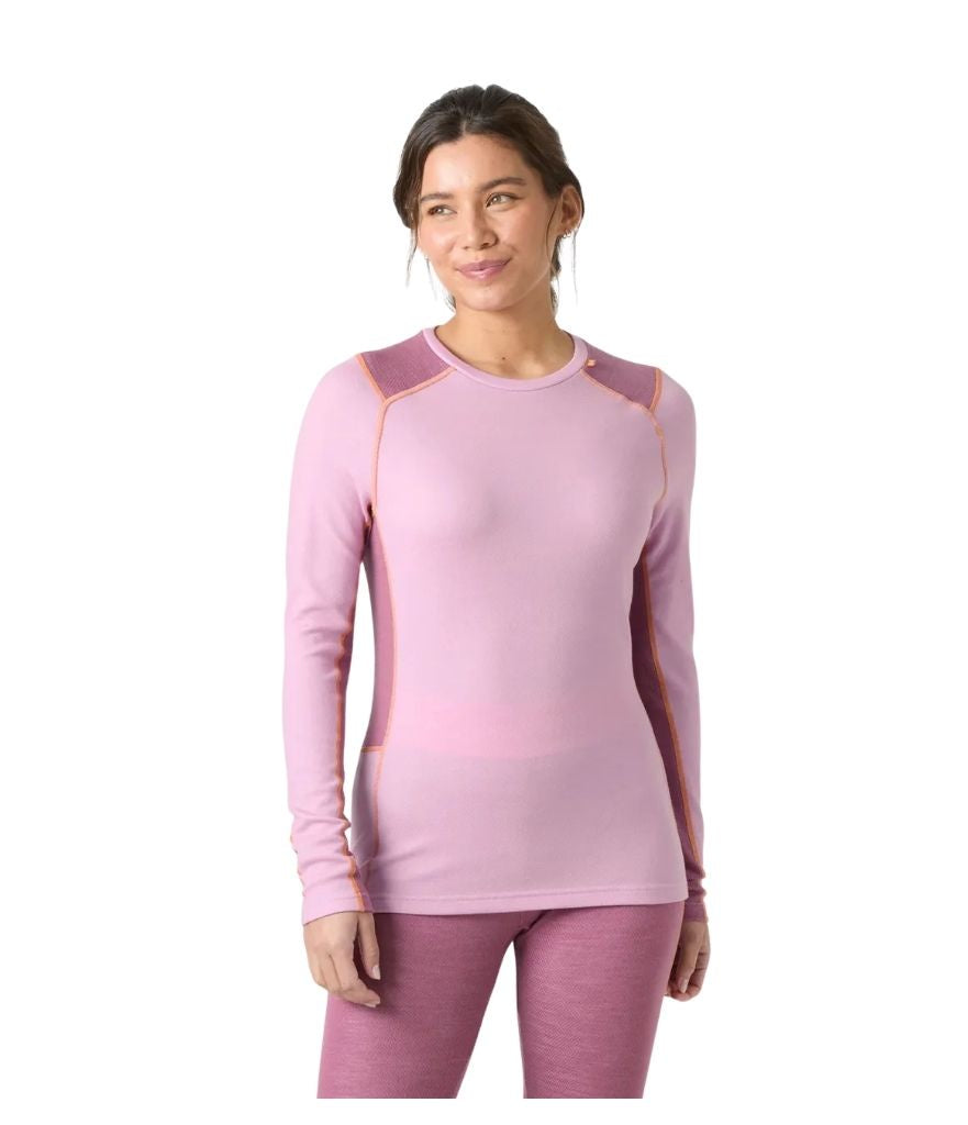 LIFA MERINO MIDWEIGHT CREW - WOMEN'S- CHERRY BLOSSOM