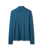 FORCE LONG SLEEVE ZIP BASELAYER WOMEN'S - TEMPEST BLUE