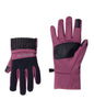 ARCTIC CREST GLOVE WOMEN'S - ANTIQUE MAUVE, BLACK
