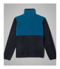 BACK BOWL II FULL ZIP FLEECE (AGES 4-8) - BLACK, PHOENIX BLUE