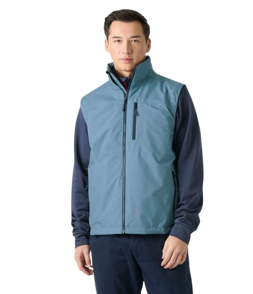 CREW PILE VEST MEN'S - WASHED NAVY