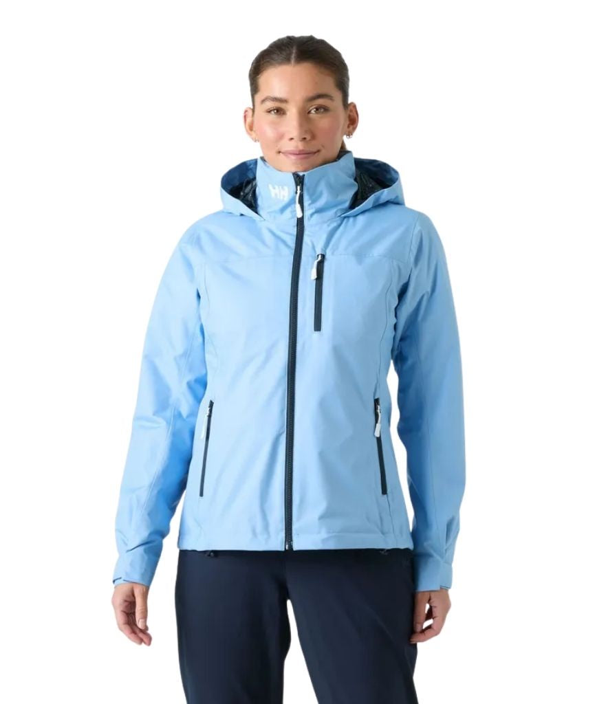 CREW HOODED MIDLAYER JACKET 2.0 WOMEN'S - BRIGHT BLUE