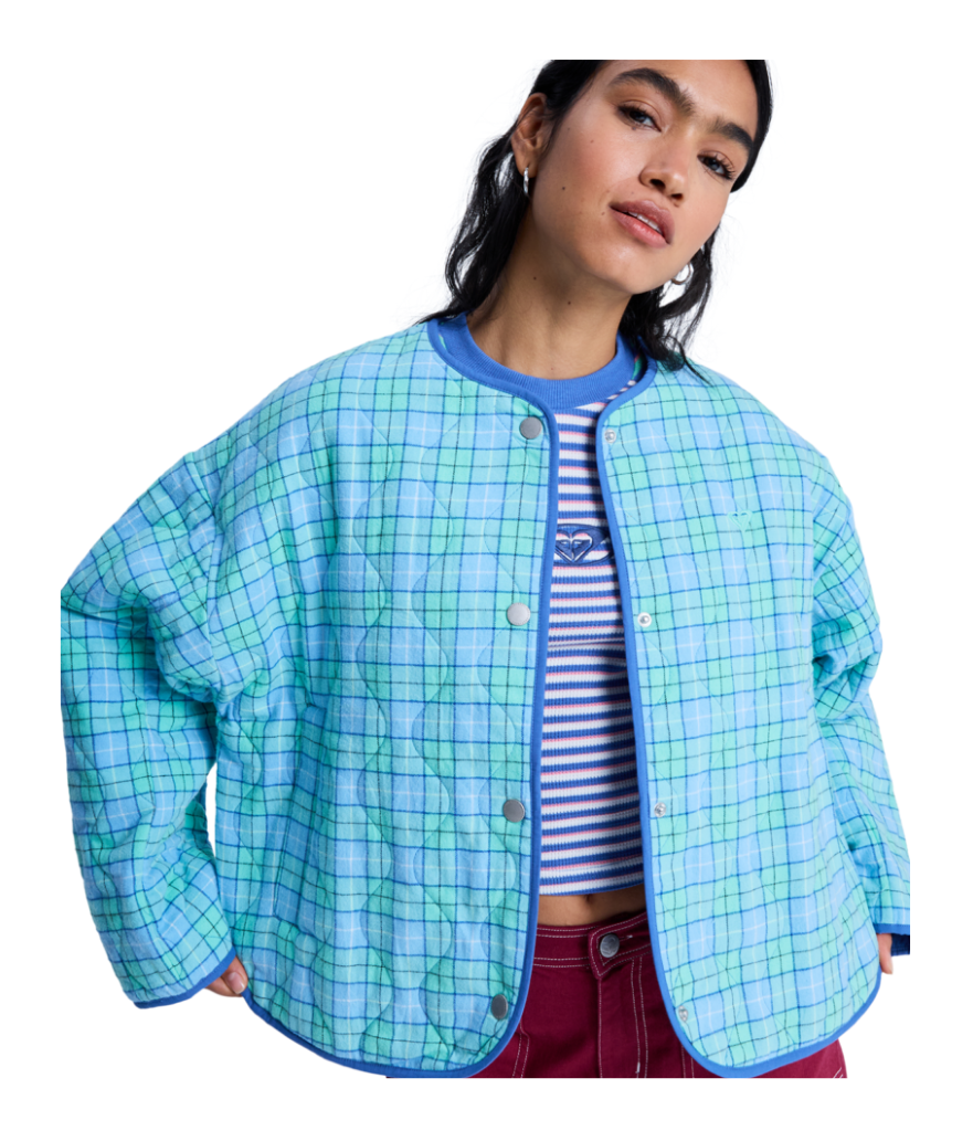 SEASIDE RESORT JACKET - AIRY BLUE AS IF PLAID