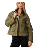 BOSSA NOVA WAXED CHORE JACKET WOMEN'S - MILITARY GREEN