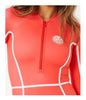 CLASSIC SURF LONG SLEEVE SURF SUIT - WOMEN'S - RED