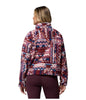 HELVETIA II PRINTED CROPPED HALF SNAP WOMEN'S - ANTIQUE MAUVE, GEOMIX