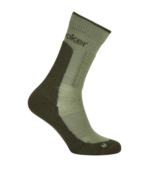 HIKE+ MEDIUM CREW SOCK WOMEN'S - LICHEN/DARK LODEN