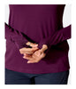 FORCE LONG SLEEVE TEE WOMEN'S - MULBERRY